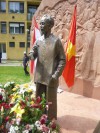 Tượng đài Chủ tịch Hồ Chí Minh vừa được tu tạo tại TP. Zalaegerszeg