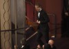 Đạo diễn Nemes Jeles László lên nhận giải sau lời tuyên bố mà Hungary đã chờ đợi từ 35 năm nay: “The Oscar goes to The Son of Saul” - Ảnh: Chris Pizzello (AP/MTI)