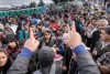 Người tỵ nạn bị ách lại ở biên gới Macedonia, hiểm họa một khủng hoảng nhân đạo mới đang đe dọa - Ảnh: Michael Kappeler (AFP)