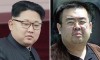 Lãnh tụ Bắc Hàn Kim Jong-un (trái) và anh trai Kim Jong-nam - Ảnh: Wong Maye-E, Shizuo Kambayashi (AP)