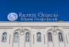 Quảng cáo của Tập đoàn Dược phẩm Richter Gedeon tại trung tâm Budapest - Ảnh: Faludi Imre (MTI)