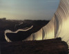 “Hàng rào chạy” (Running Fence) ở California (1972-76) - Ảnh: Jeanne-Claude (1976)