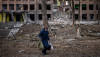Chiến tranh và sự hủy diệt hoang tàn, ngày 27/2/2022 - Ảnh: Dimitar Dilkoff (AFP)