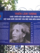 ĐIÊU KHẮC GIA HUNGARY FARKAS ALADÁR VỚI ĐỀ TÀI CUỘC CHIẾN VIỆT NAM