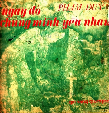 Bìa một tập nhạc tình của Phạm Duy (1971) - Ảnh tư liệu