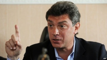 Từ một nhà cải cách hàng đầu trong kinh tế thập niên 80-90, Boris Nemtsov đã trở thành thủ lĩnh đối lập nổi tiếng thời gian sau này - Ảnh: AFP