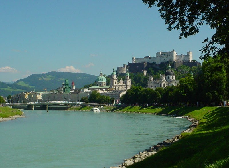 Salzburg, thành phố xinh đẹp và thơ mộng với những kiến trúc lịch sử của nhiều thời đại