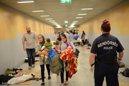 Hungary không hề được chuẩn bị cho việc tiếp nhận người tỵ nạn, cả về tâm lý lẫn thực tế - Ảnh: index.hu