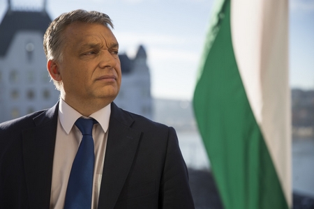 Thủ tướng Orbán Viktor tại văn phòng Nhà Quốc hội Hungary - Ảnh: Kurucz Árpád