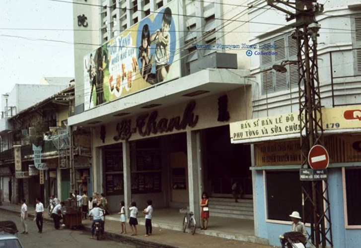 Những hình ảnh đã chỉ còn trong tâm tưởng: rạp phim Lệ Thanh trên đường Phan Phú Tiên (Sài Gòn), chuyên chiếu phim tình cảm Đài Loan - Ảnh: Internet