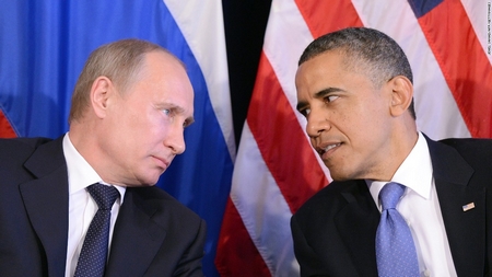 Obama và Putin: ai thắng ai? - Ảnh: cnn.com