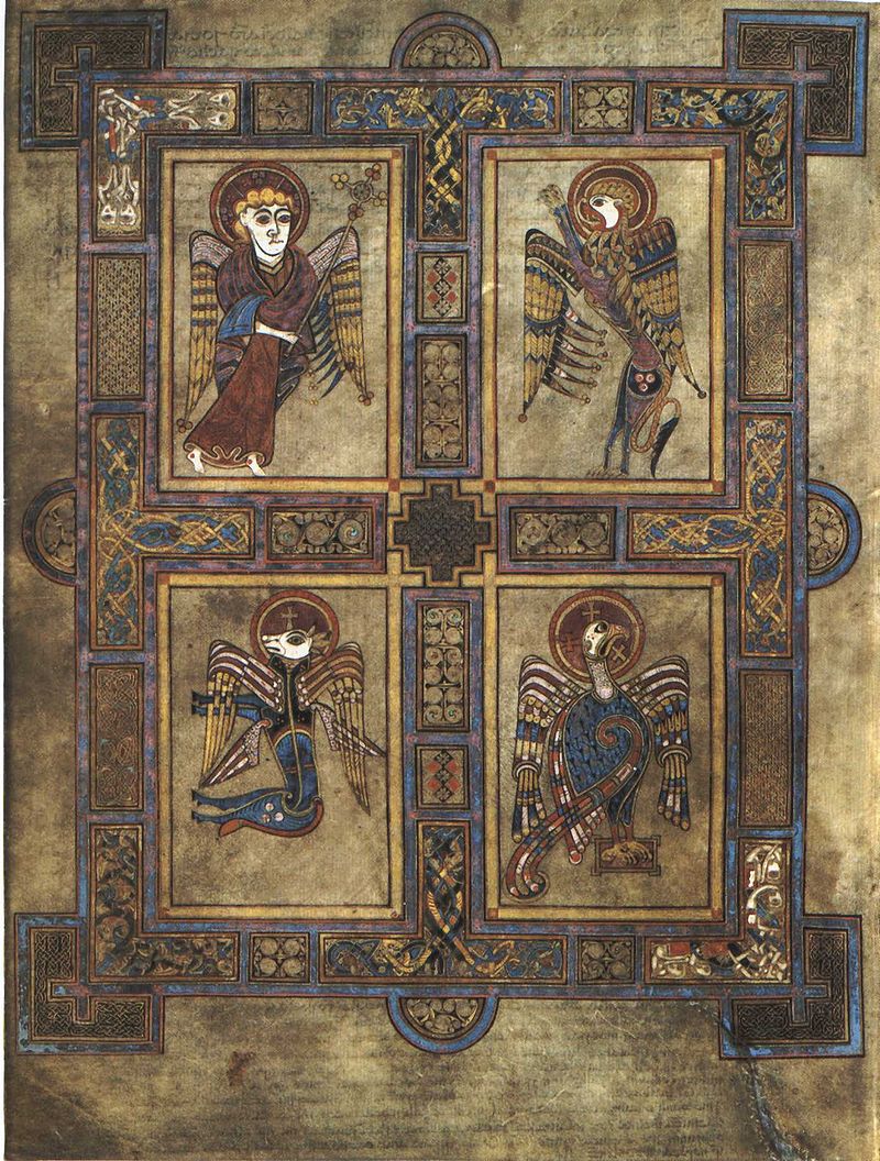 Biểu tượng của bốn Thánh Sử, tác giả các bản “Phúc Âm” - Ảnh: Wikipedia