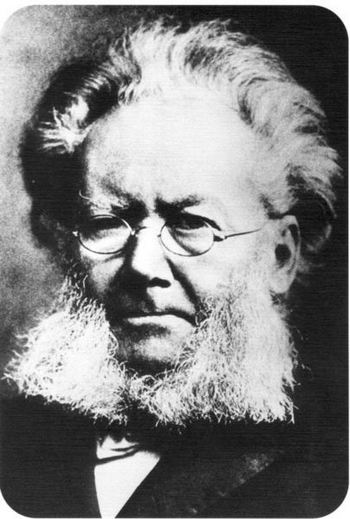 Văn hào Henrik Ibsen (1828-1906)
