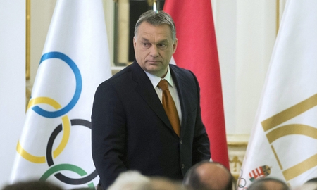 Một thống kê mới nhất cho thấy 57% cư dân Hungary không muốn nước này đăng cai Thế vận hội, đây là một thất bại mới của nội các Orbán Viktor - Ảnh: MTI