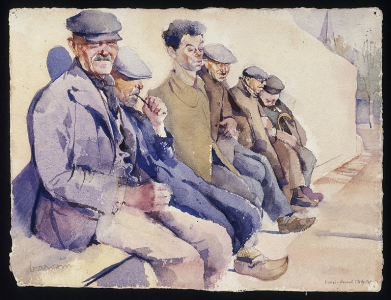 Những nạn nhân của Lò thiêu dưới sự khắc họa của Jacob Barosin (1906-2001)