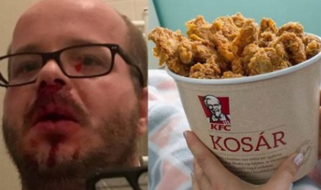 Ký giả Szabó Zoltán, người từng cho biết ông nghiện “KFC” - Ảnh: Internet