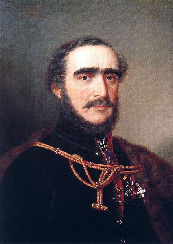 Széchenyi István năm 1848, khi cuộc cách mạng giành tự do của người Hung bùng nổ - Họa phẩm của danh họa Barabás Miklós