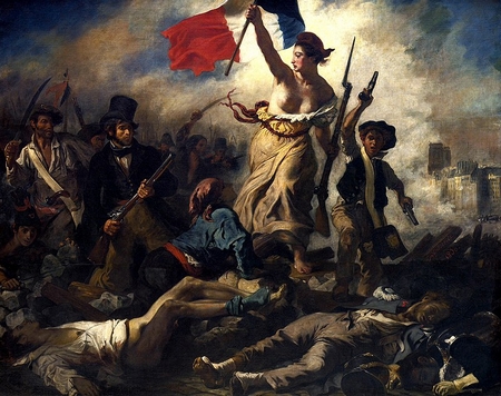 Họa phẩm gốc “Tự do dẫn dắt nhân dân” (La Liberté guidant le peuple, 1830)
