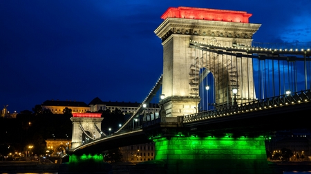 Cầu Xích, biểu tượng của thủ đô Budapest - Ảnh: Mohai Balázs (infostart.hu)