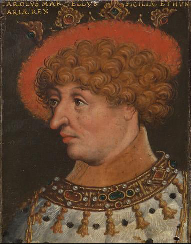 Hoàng tử Martell Károly, phò mã thuộc dòng Anjou của vua Hungary István Đệ ngũ