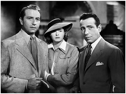 Humphrey Bogart, Ingrid Bergman và Paul Henreid trong “Casablanca”