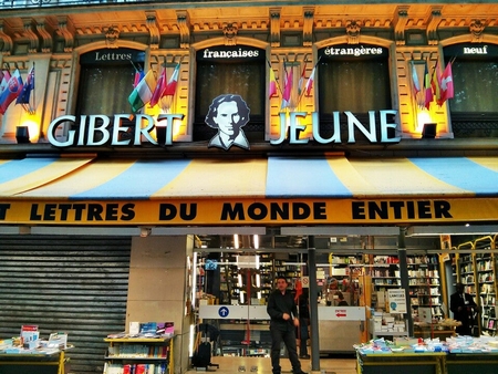 Hiệu sách “Gibert Jeune” chuẩn bị phải đóng cửa