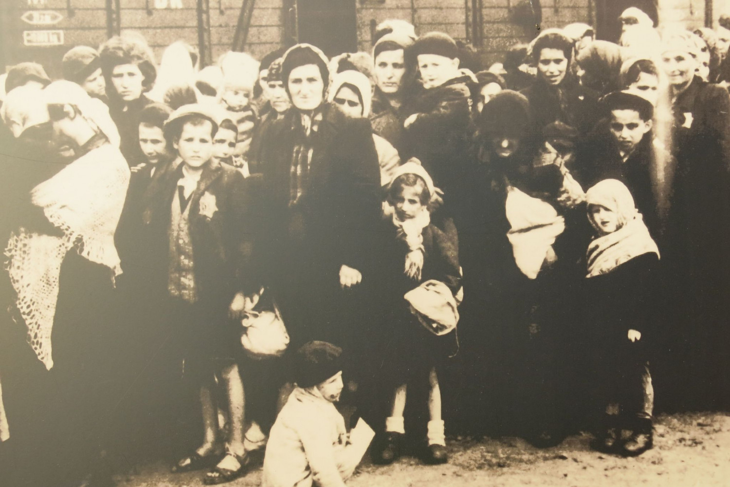 Người Do Thái Hung đến Trại Tử thần năm 1944 - Ảnh tư liệu chụp tại Bảo tàng Auschwitz-Birkenau