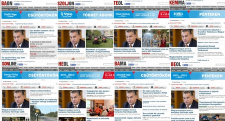 Những tờ báo cùng chung một tổng biên tập tại Hungary