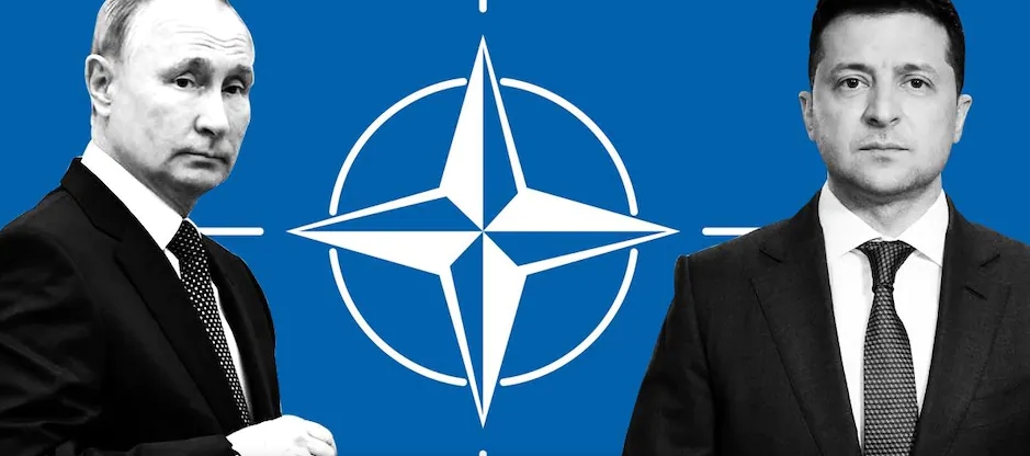 Mục tiêu gia nhập NATO của Ukraine luôn là cái gai trong mắt Putin - Minh họa: www.businesstoday.in