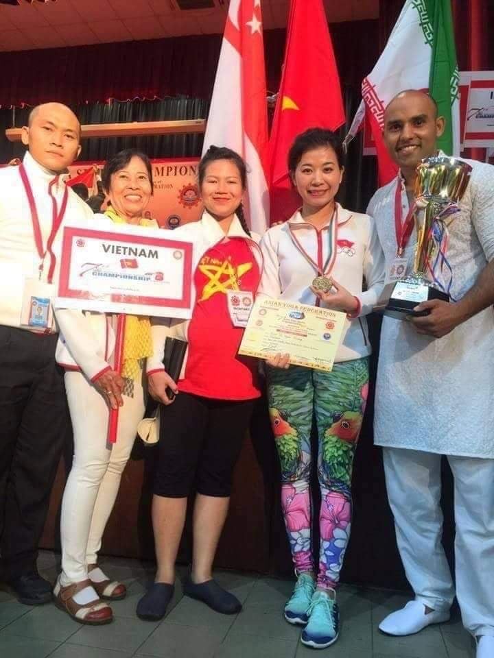 HCV Yoga Châu Á tại Singapore năm 2017