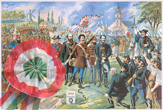 Cách mạng 1848, điểm khởi đầu của nước Hungary hiện đại.