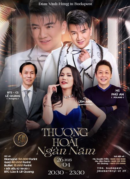 Poster của đêm diễn - Ảnh: BTC