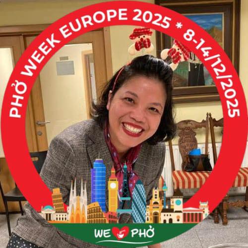 Nhiều 'công dân mạng' đã thay avatar tạm thời để ủng hộ Tuần Lễ Phở 2025 - Ảnh: FB Honghai Dao