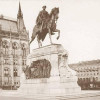 Tượng đài kỵ mã Andrássy Gyula (khánh thành năm 1906) cạnh Tòa nhà Quốc hội Hungary - Ảnh tư liệu