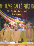 ĐẠI LỄ PHẬT ĐẢN PL. 2554 TẠI HUNGARY