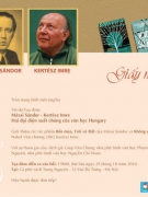 Tọa đàm về “HAI ĐẠI DIỆN XUẤT CHÚNG CỦA VĂN HỌC HUNGARY”