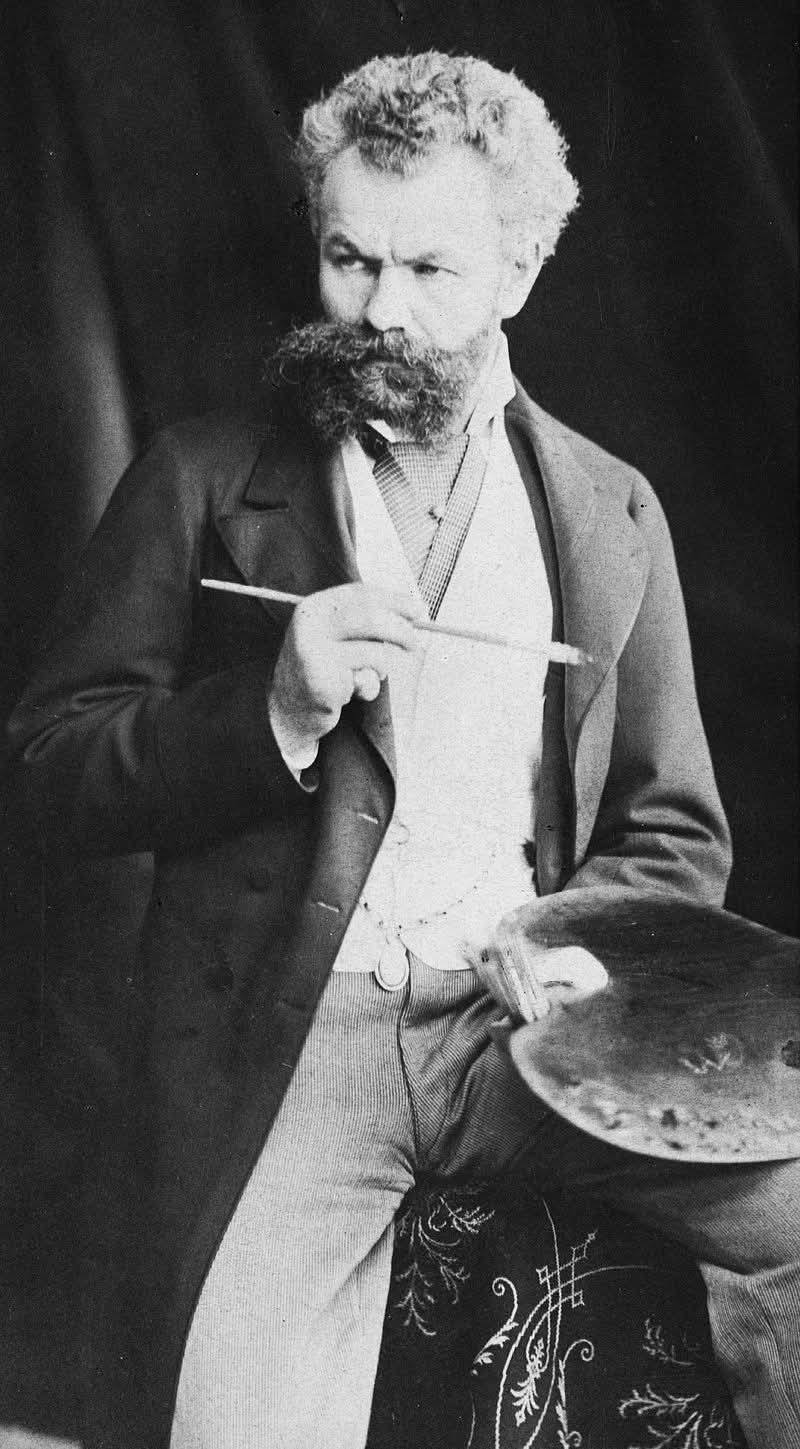 Chân dung tự họa của Munkácsy Mihály