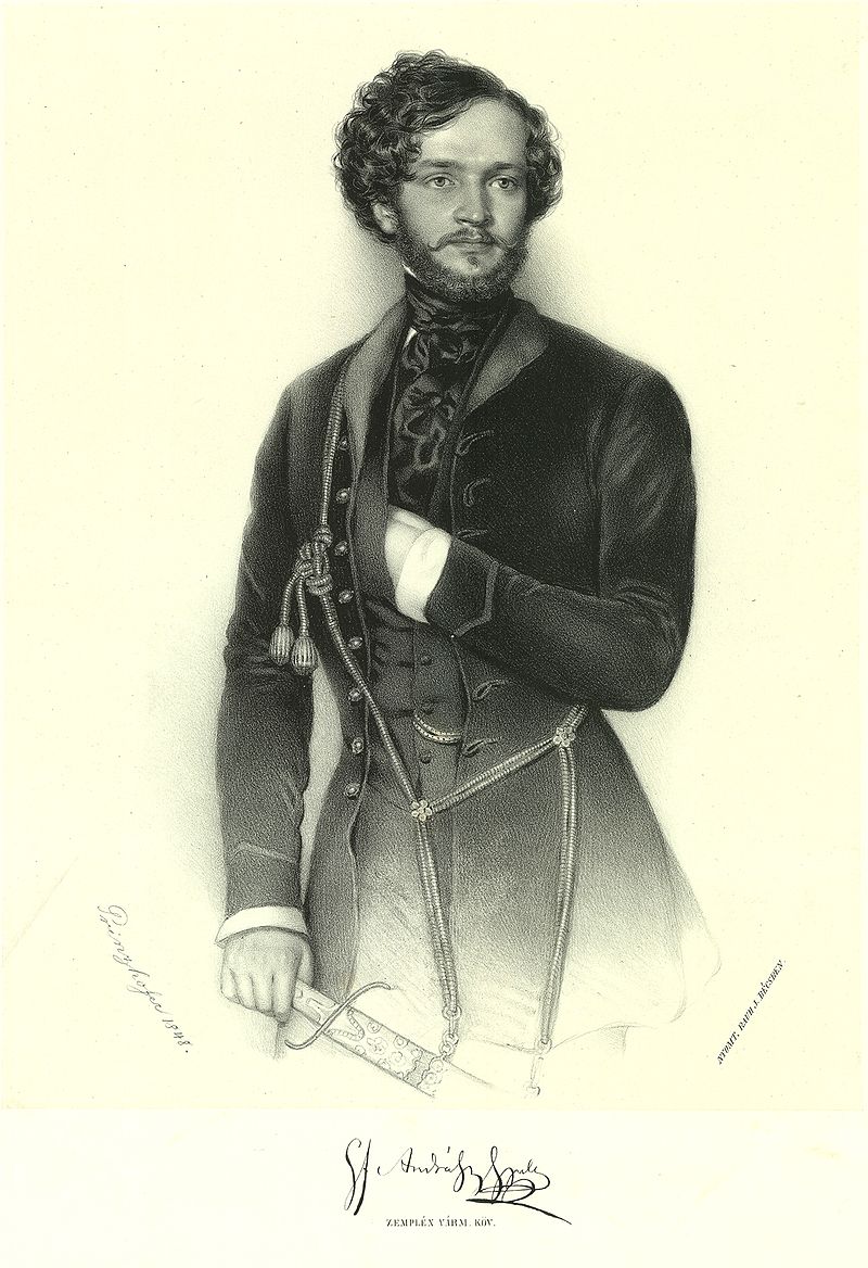 Andrássy Gyula trong thời gian diễn ra cuộc cách mạng và cuộc chiến tự do 1848 - Ảnh tư liệu